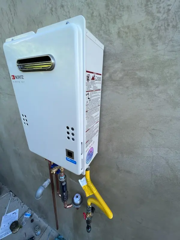 Tankless water heater installation for Rowland Heights homes